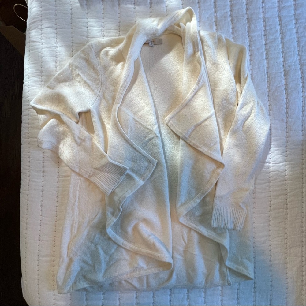 LOFT Cream Cardigan